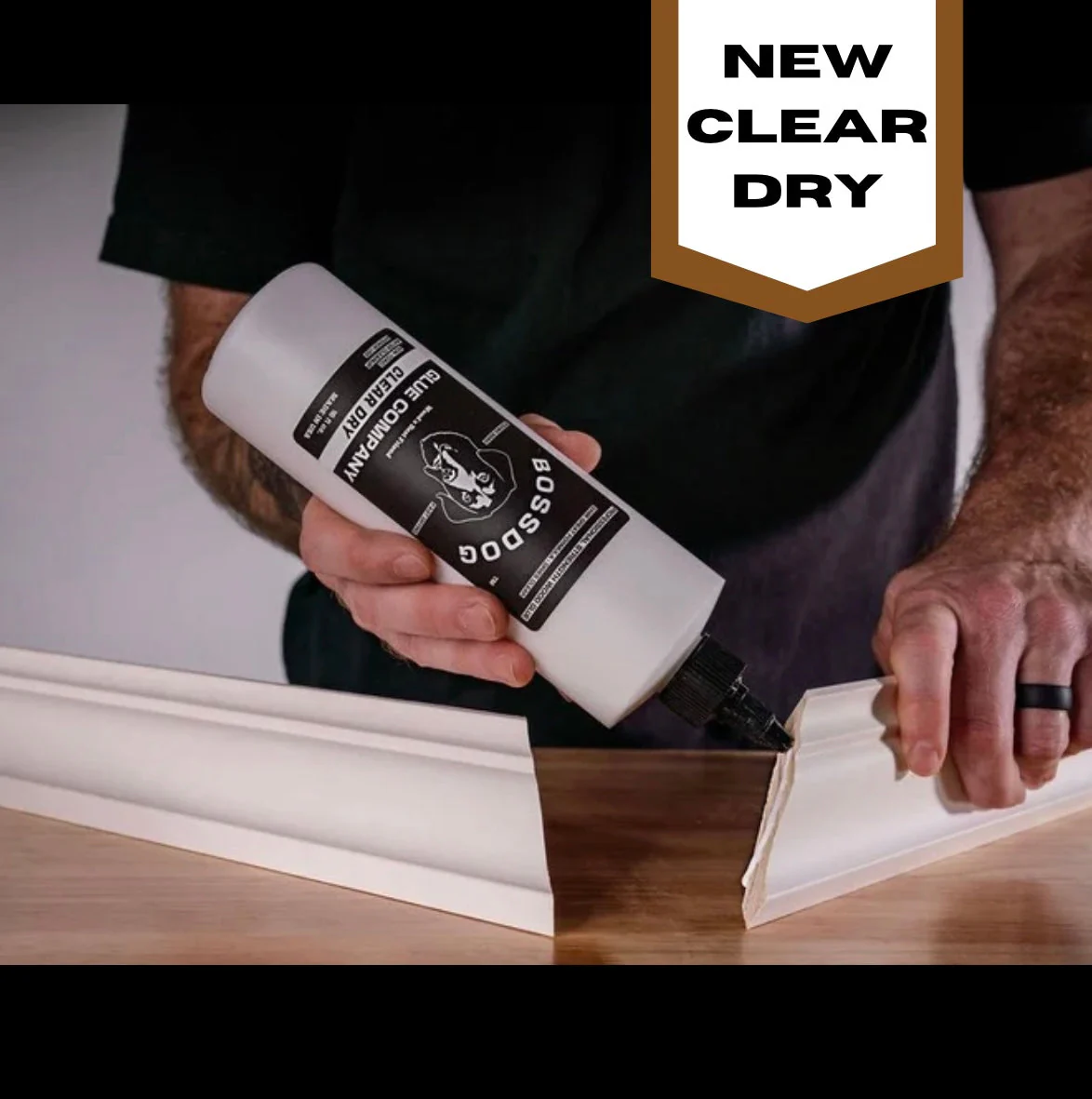 16 fl oz Clear Dry BOSSDOG Wood Glue - Image 5